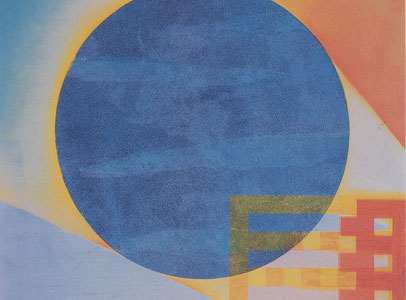 Luna - olio su tela - cm 100 x 70 - 1994