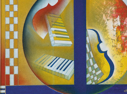 Notturni - olio su tela - cm 50 x 70 - 1998