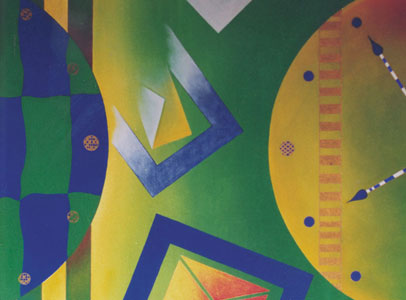 Giorni - olio su tela - cm 100 x 120 - 1998