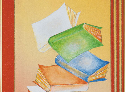 Raccolta - olio su tavola - cm 45 x 35 - 2003