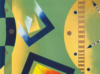 Giorni - ceramica intera - cm 40 x 60 - 2001