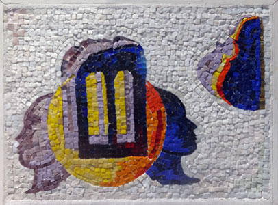 mosaico - tecnica mista