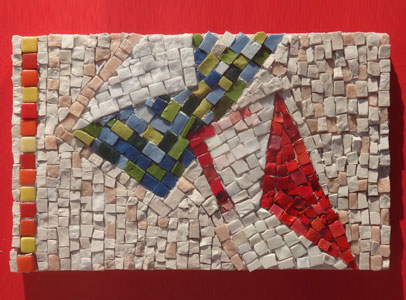 mosaico - tecnica mista